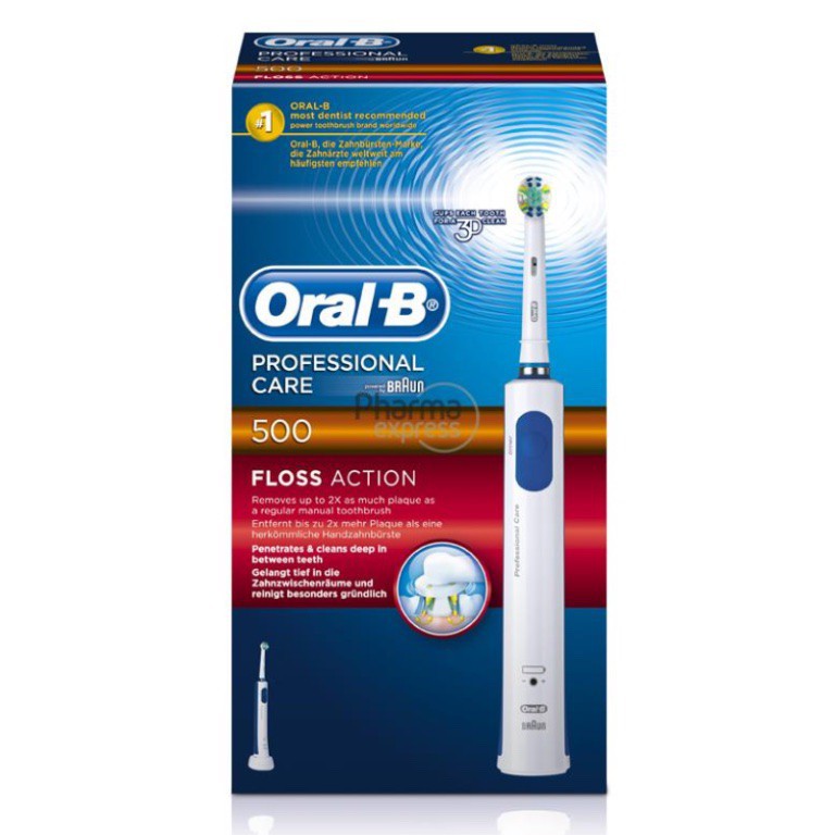 ORAL-B PROFESSIONAL CARE 500 BROSSE A DENT ELECTRIQUE – RECHARGEABLE