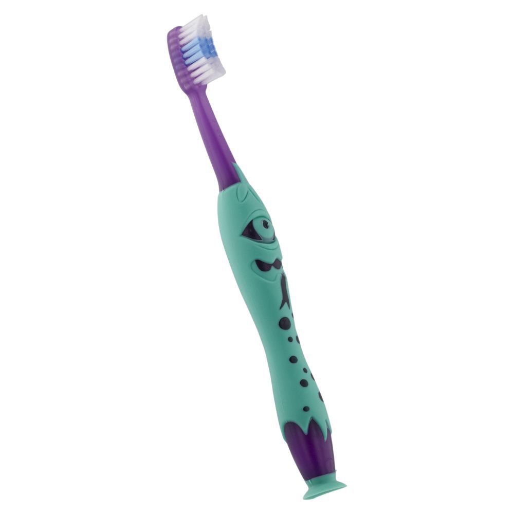 Elgydium Kids Brosse à Dents Monster 2-6 ans Dents de Lait – Souple