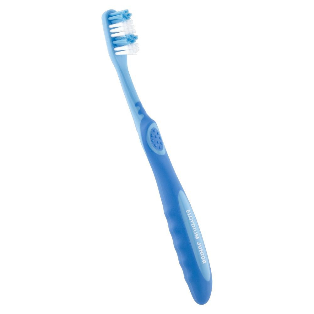 Elgydium Junior Brosse à Dents Enfants 7-12 ans Premières Dents Définitives – Souple