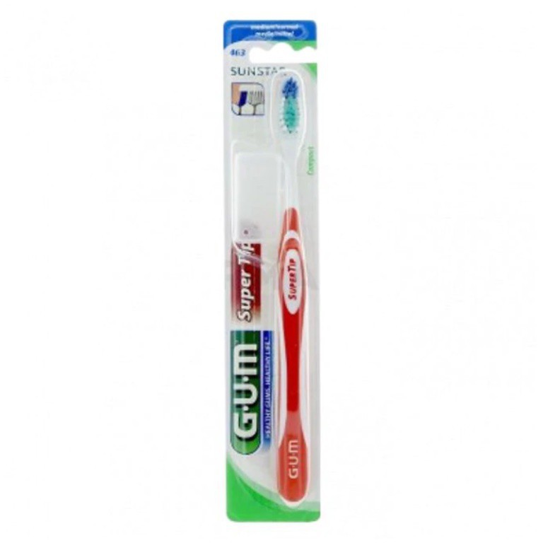 GUM SUPER TIP COMPACTE MEDIUM BROSSE A DENTS 463