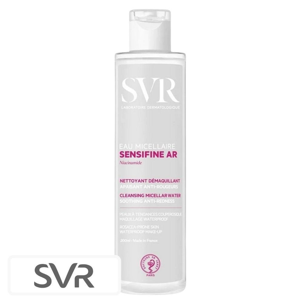 SVR Sensifine AR Eau Micellaire Nettoyante Démaquillante Apaisante Anti-Rougeurs – 200ml