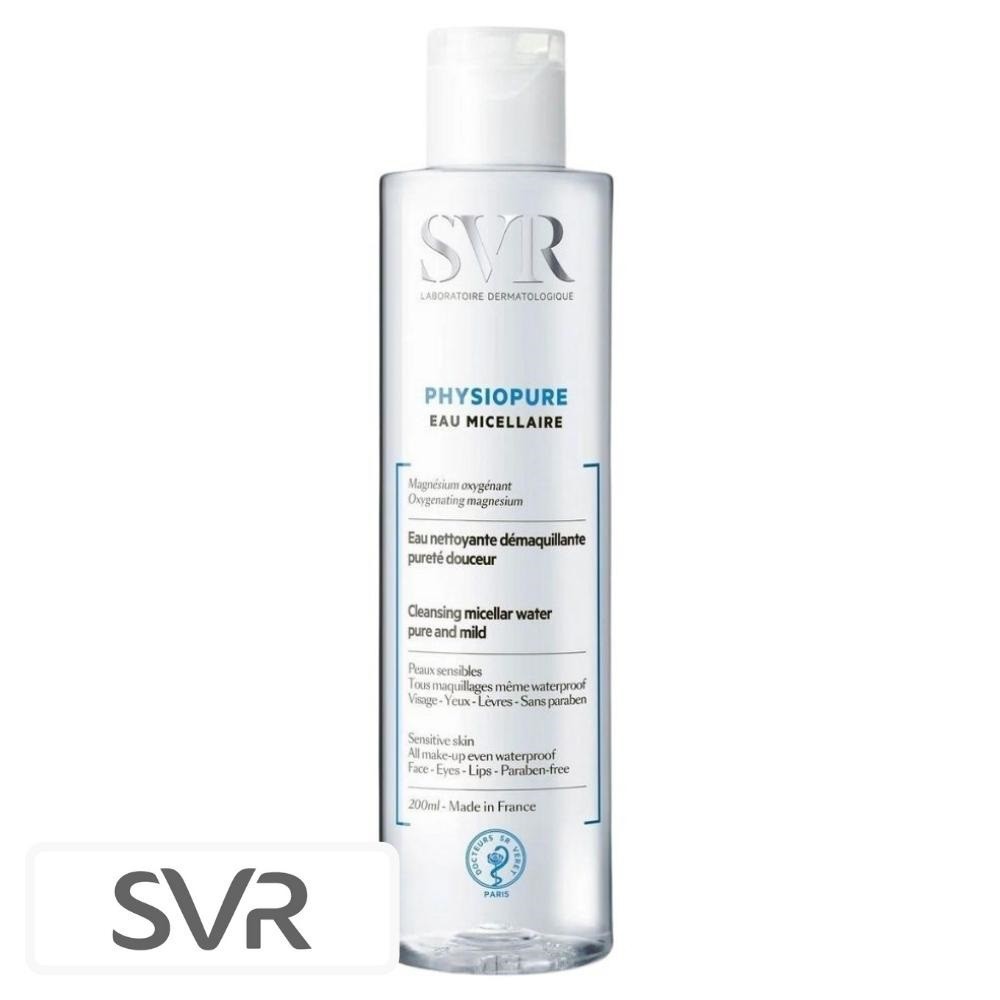 SVR Physiopure Eau Micellaire Nettoyante Démaquillante Pureté Douceur – 200ml