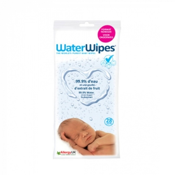 WATERWIPES Lingettes bébé 28 Pièces