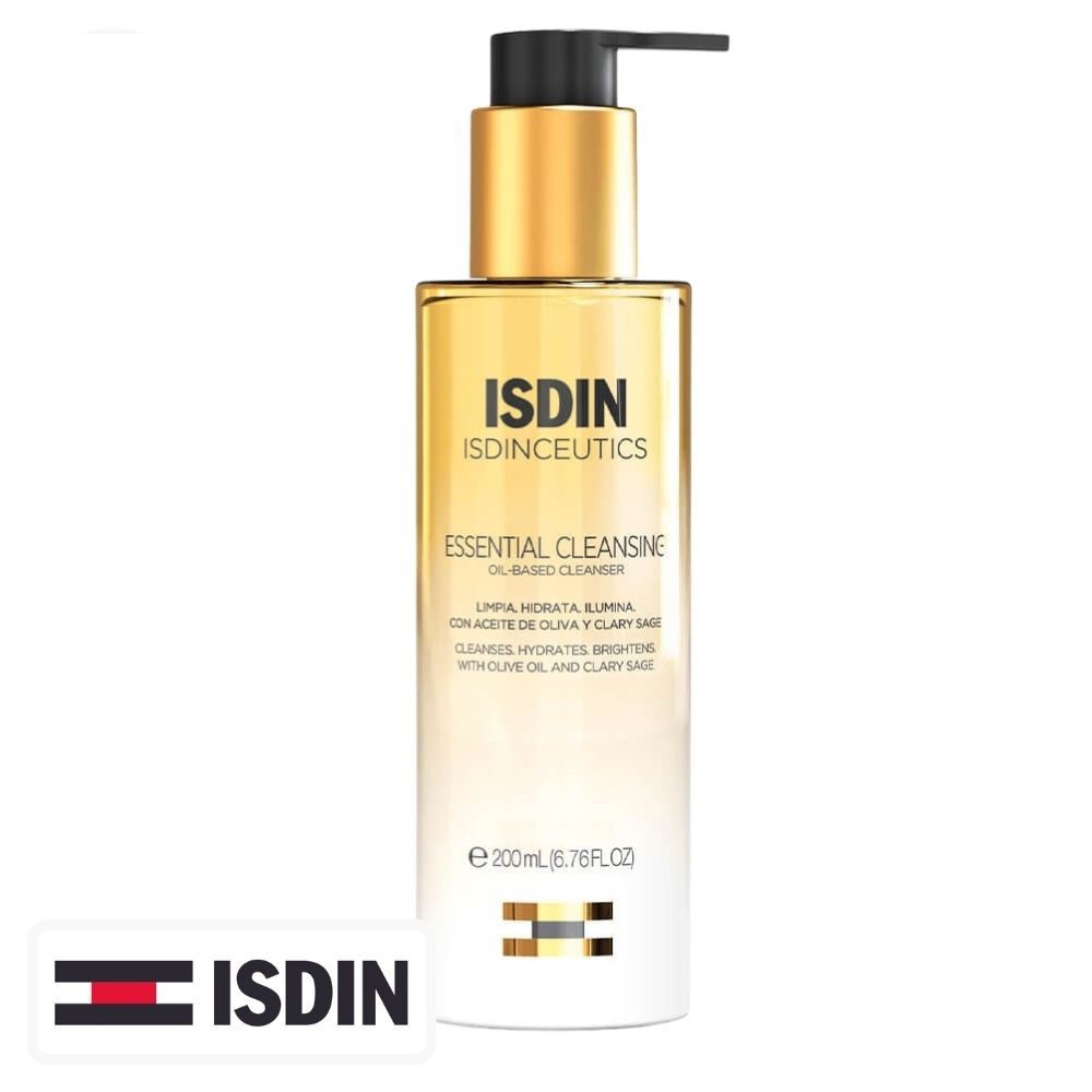 Isdin Isdinceutics Essential Cleansing Huile Nettoyante Démaquillante – 200ml