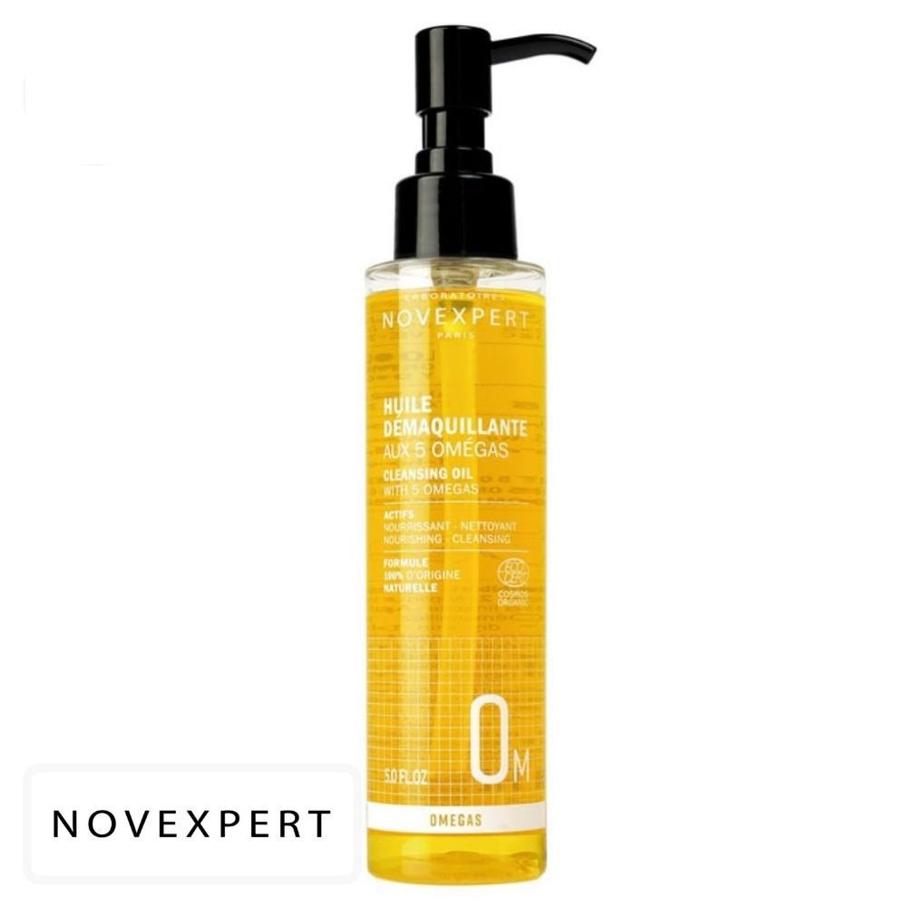 Novexpert Om Huile Démaquillante Nourrissante Nettoyante 5 Omégas – 150ml