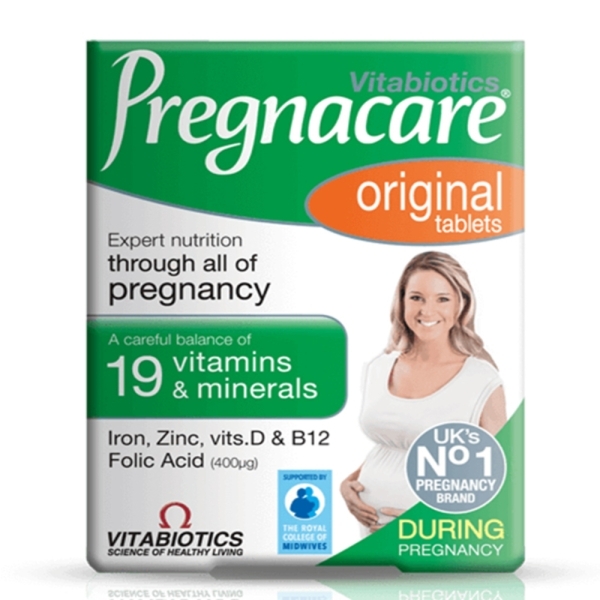 Vitabiotics – Pregnacare Original – 30 Comprimés