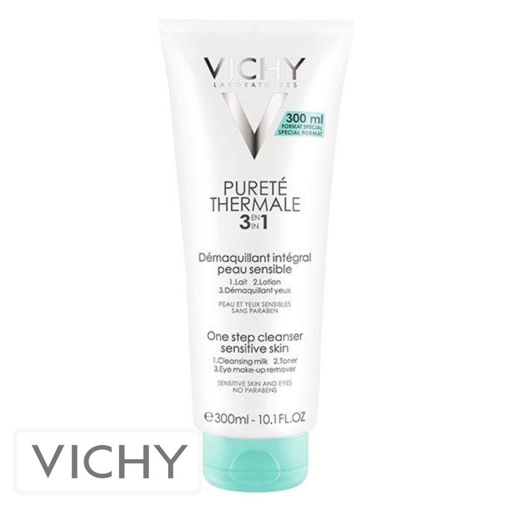 Vichy Pureté Thermale Démaquillant Intégral Peau Sensible 3 en 1 – 300ml