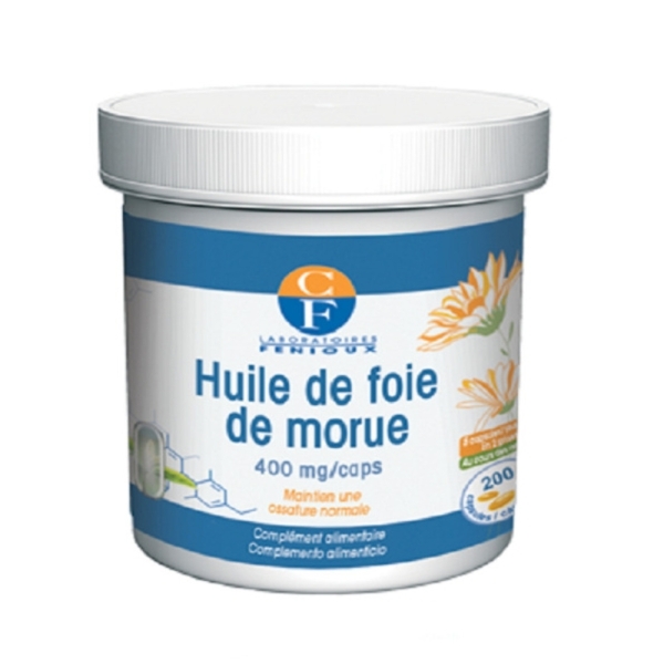 Fenioux Huile de Foie de Morue 400mg – 120 Capsules