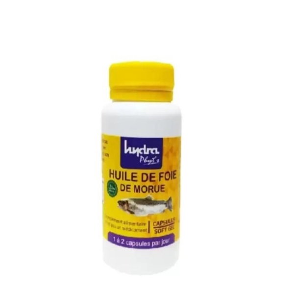 Hydra Phyt’s Huile De Foie De Morue 60 Capsules