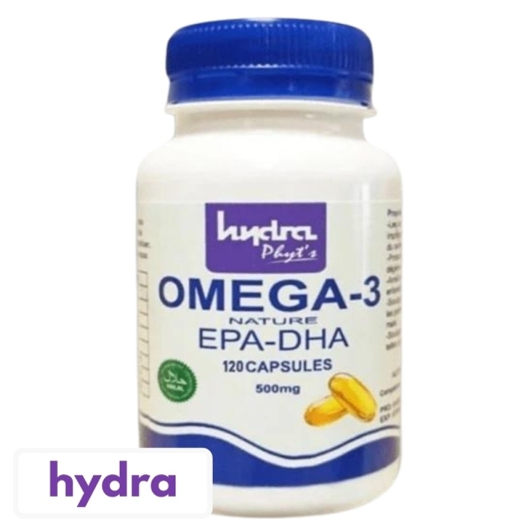 Hydra Phyts Omega-3 Nature EPA-DHA 500mg – 120 Gélules