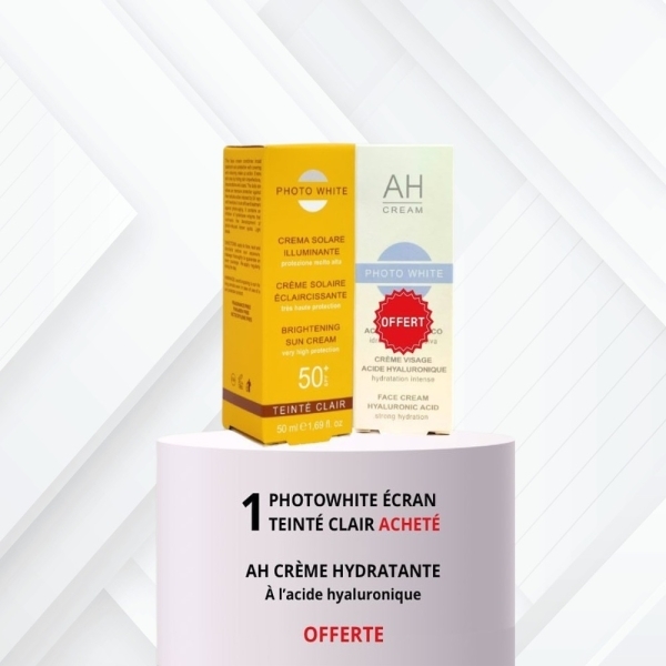 Photo White Ecran Teinte Spf 50+ = AH Cream 30ml Offerte