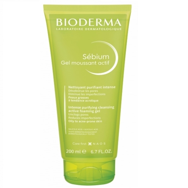 BIODERMA Sébium Gel Moussant Actif 200ml