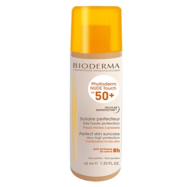 Bioderma - Photoderm Nude Touch Spf 50+ Teinte Naturelle - 40 ml