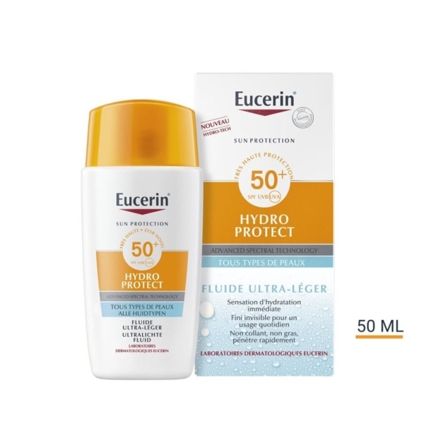 EUCERIN SUN HYDRO PROTECT Fluide Ultra-Léger SPF 50+ 50ML