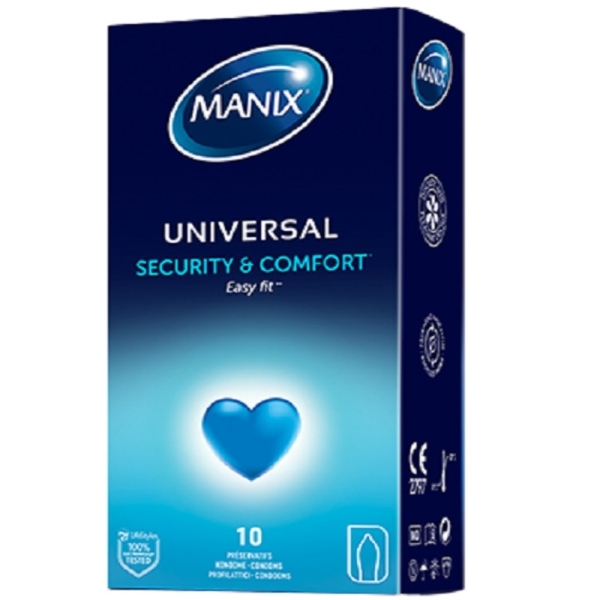 MANIX UNIVERSAL BOITE DE 10 PIECES