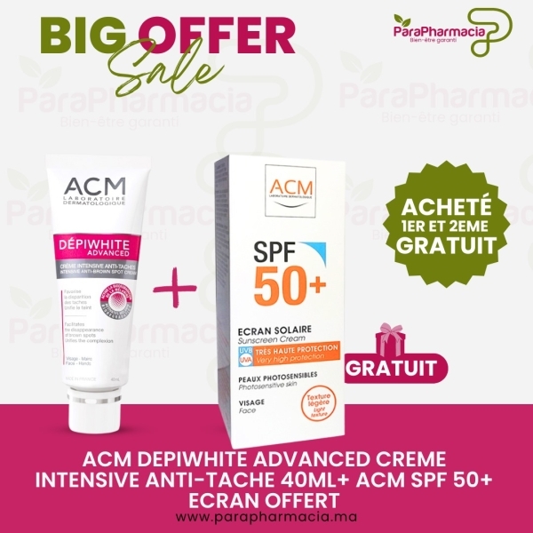 Depiwhite Advanced Creme + Ecran pack