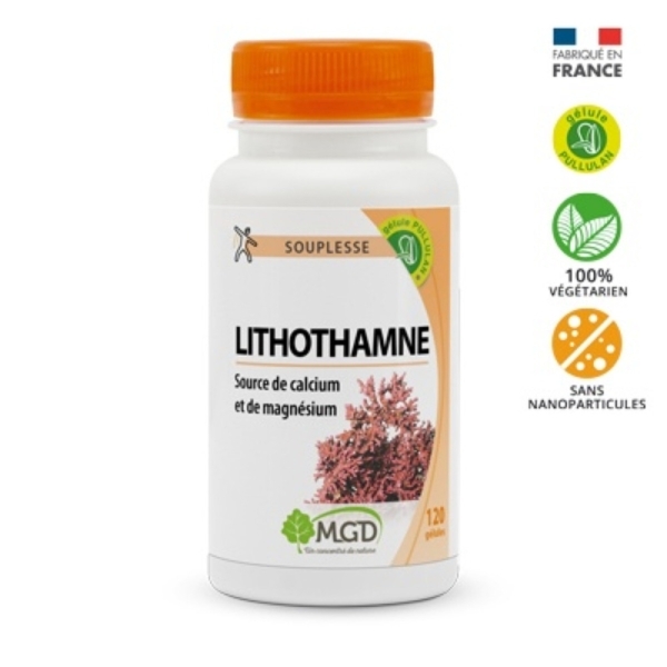 MGD Nature Souplesse Lithothamne – 120 Gélules