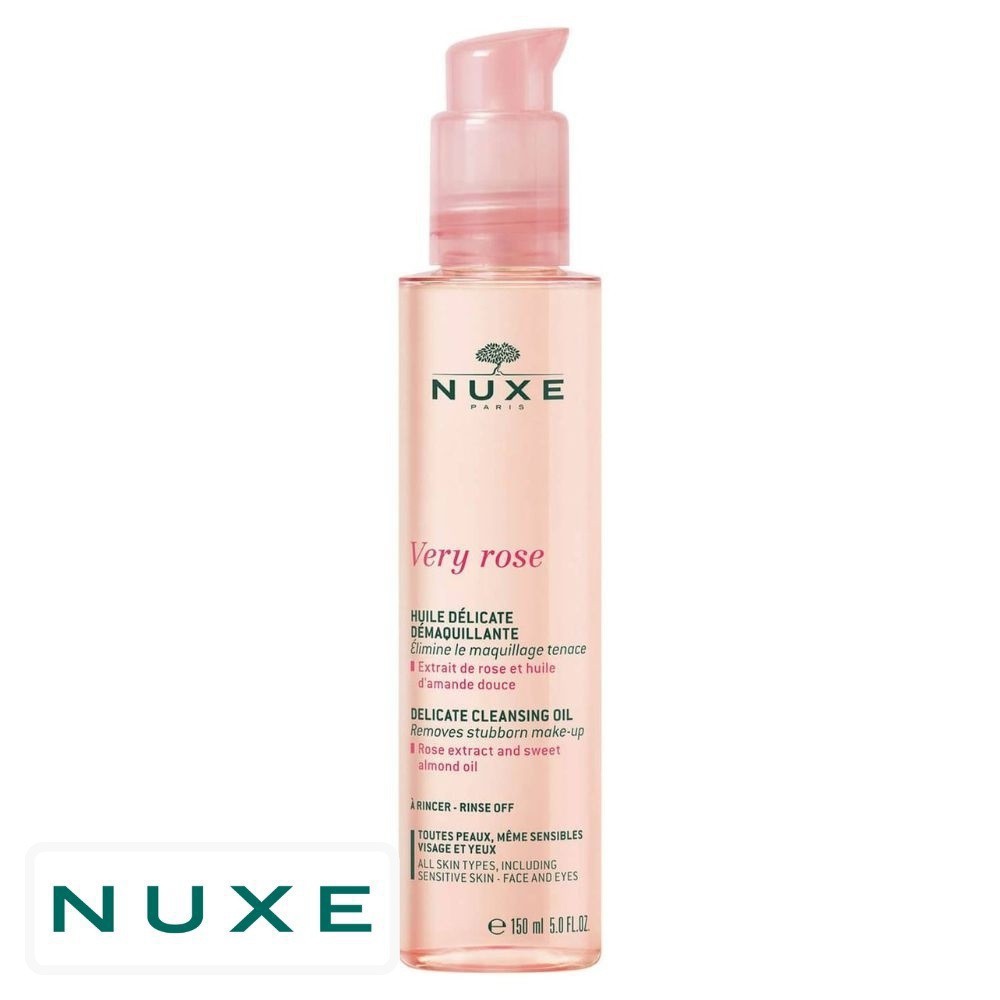 Nuxe Very Rose Huile Délicate Démaquillante – 150ml