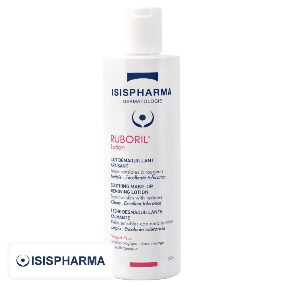 Isispharma Ruboril Lotion Lait Démaquillant Apaisant – 250ml