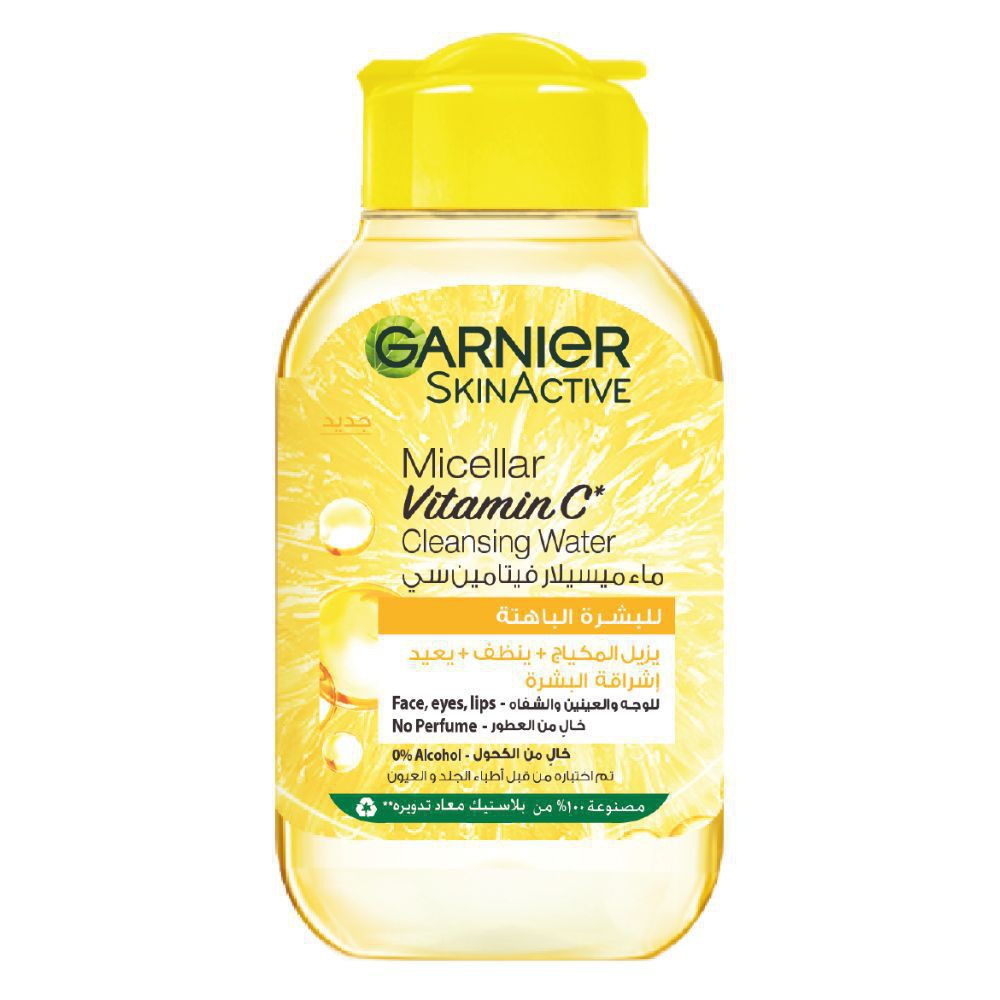 Garnier SkinActive Eau Micellaire Nettoyante Démaquillante Vitamine C – 100ml