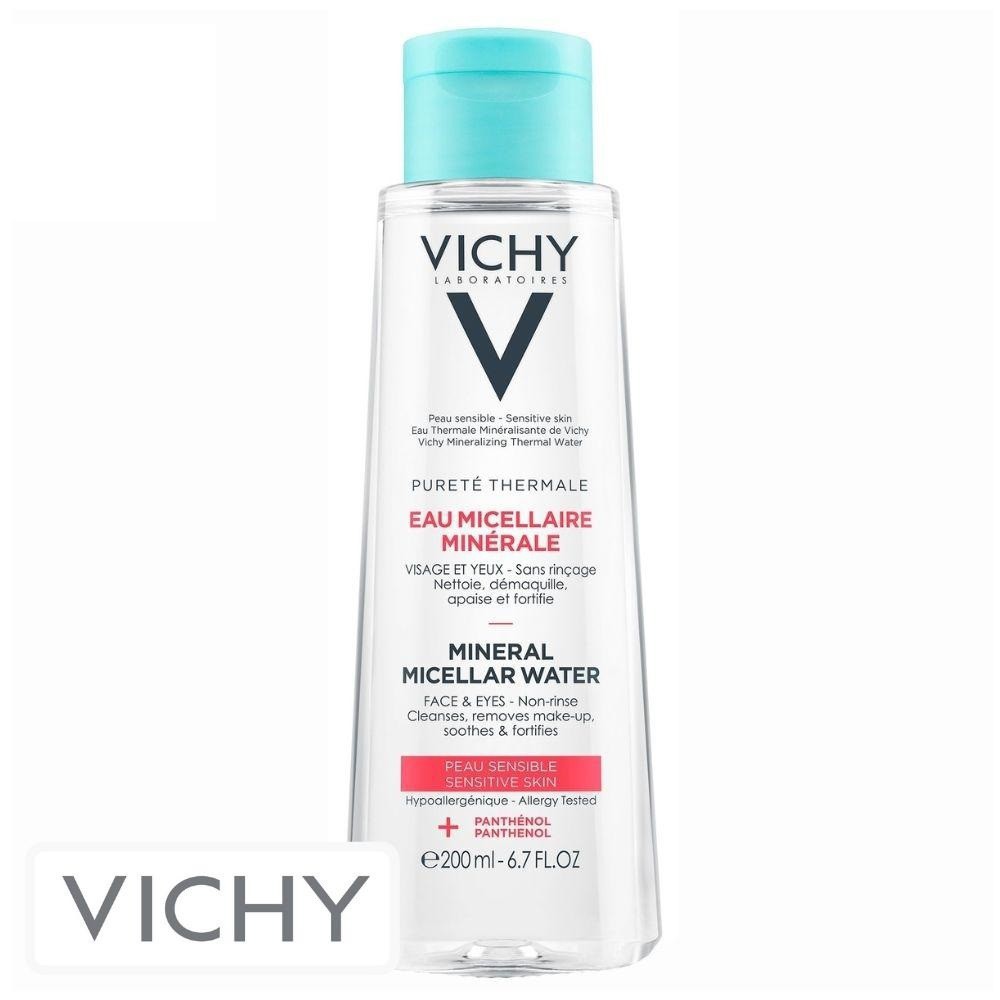 Vichy Pureté Thermale Eau Micellaire Minérale Démaquillante Peaux Sensibles – 200ml