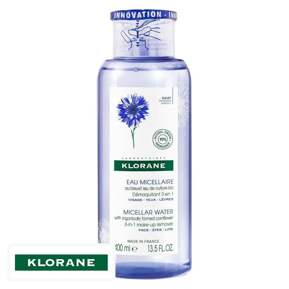 Klorane Bleuet Bio Eau Micellaire Démaquillante – 400ml