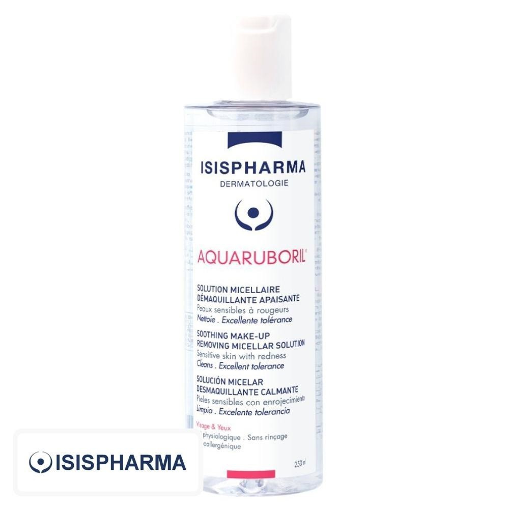 Isispharma Ruboril-Aqua Solution Micellaire Démaquillante Apaisante – 100ml