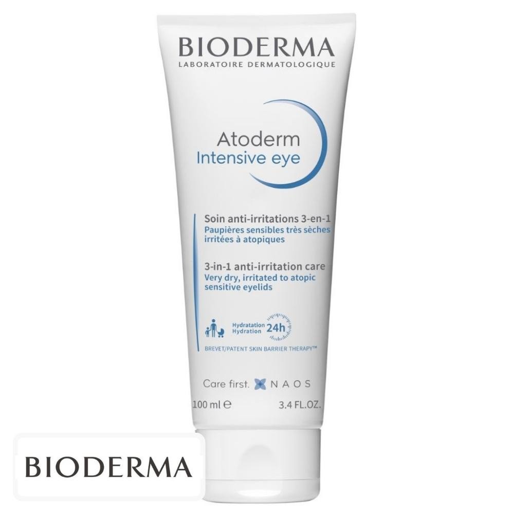 Bioderma Atoderm Intensive Eye Démaquillant Anti-Irritations 3 en 1 – 100ml