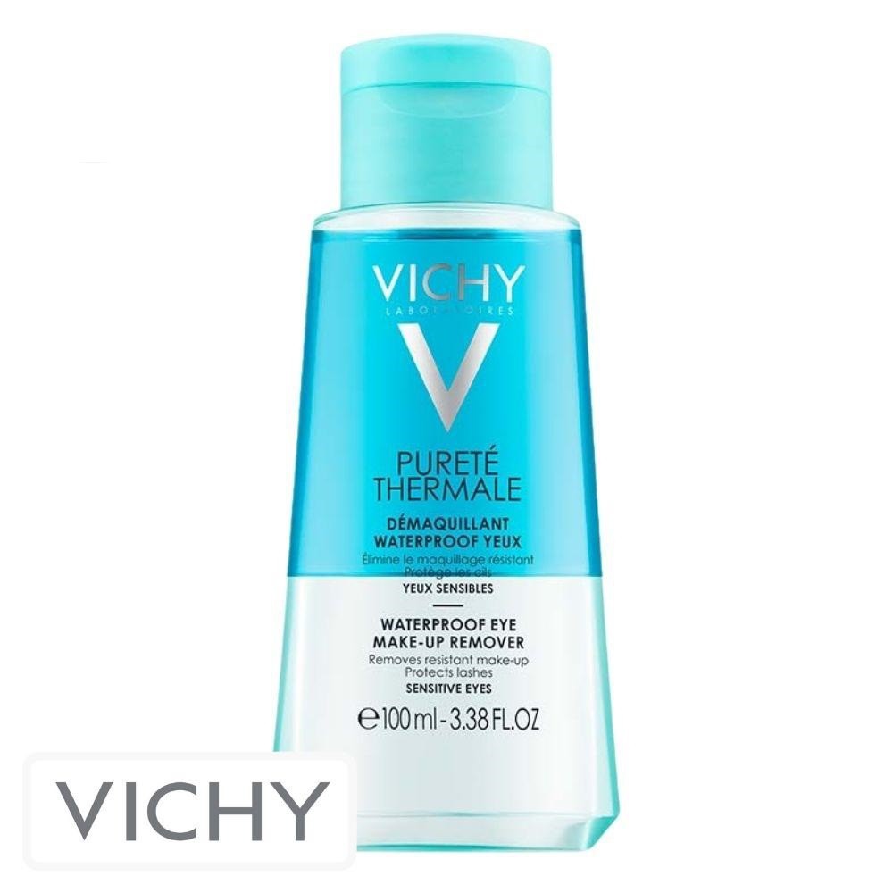 Vichy Pureté Thermale Démaquillant Yeux Waterproof Bi-Phasé- 100ml