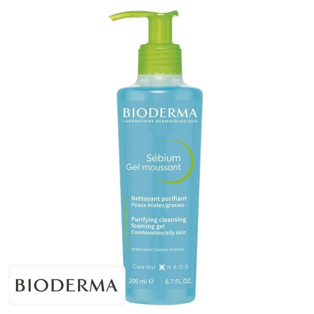 Bioderma Sébium Gel Moussant Nettoyant Purifiant – 200ml