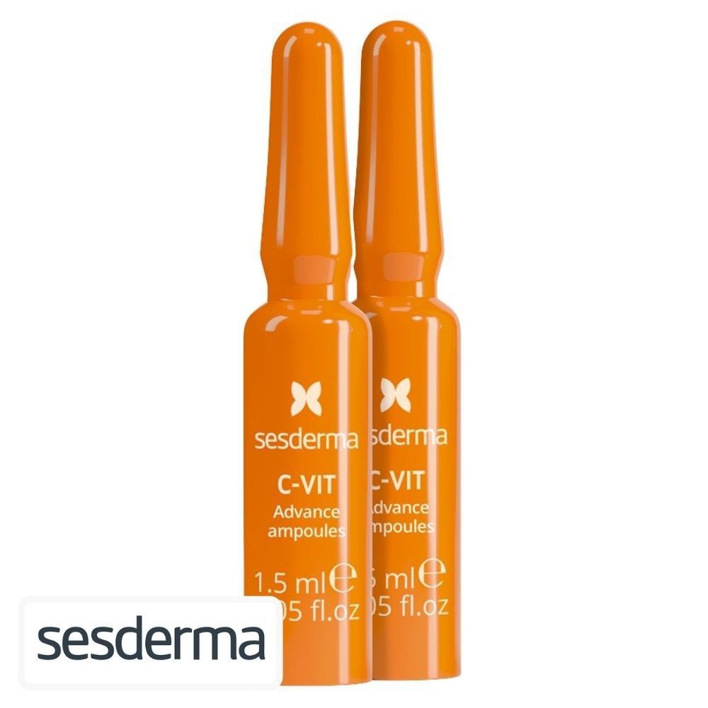 Sesderma C-Vit Ampoules Intensives Éclaircissantes Hydratantes – 10×1.5ml