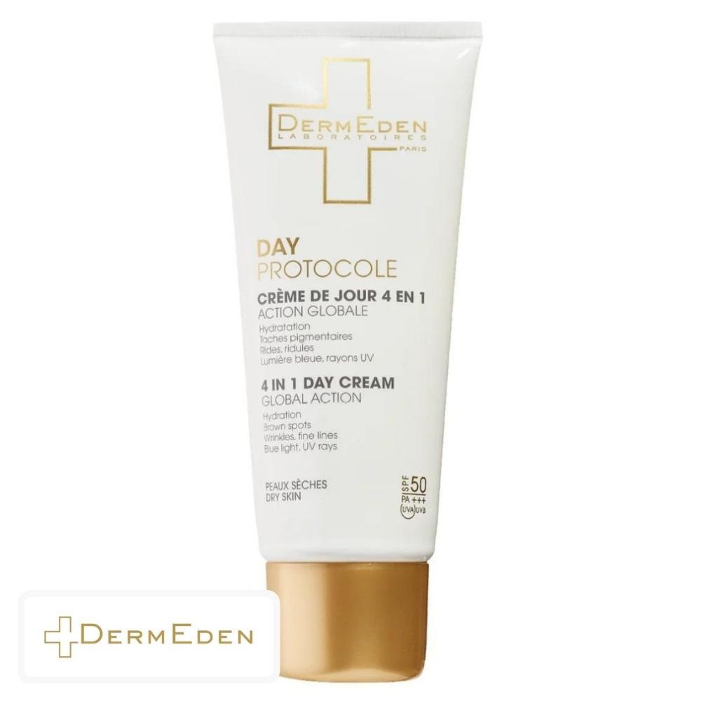 Dermeden Day Protocole Crème de Jour Peaux Sèches Spf50 – 50ml