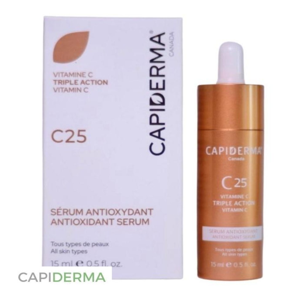 Capiderma C25 Sérum Antioxydant Anti-Âge – 15ml