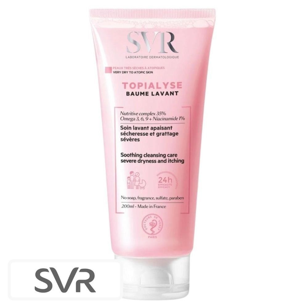 SVR Topialyse Baume Lavant Apaisant Sécheresse & Grattage Sévère – 200ml