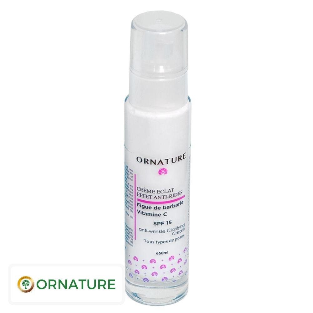 Ornature Crème Éclat Effet Anti-Rides Figue de Babarie & Vitamine C – 50ml