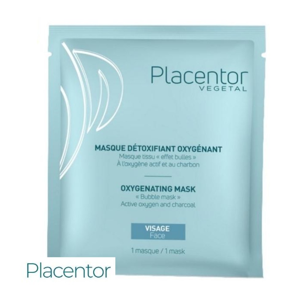 Placentor Masque Détoxifiant Oxygénant Tissus Effet Bulles