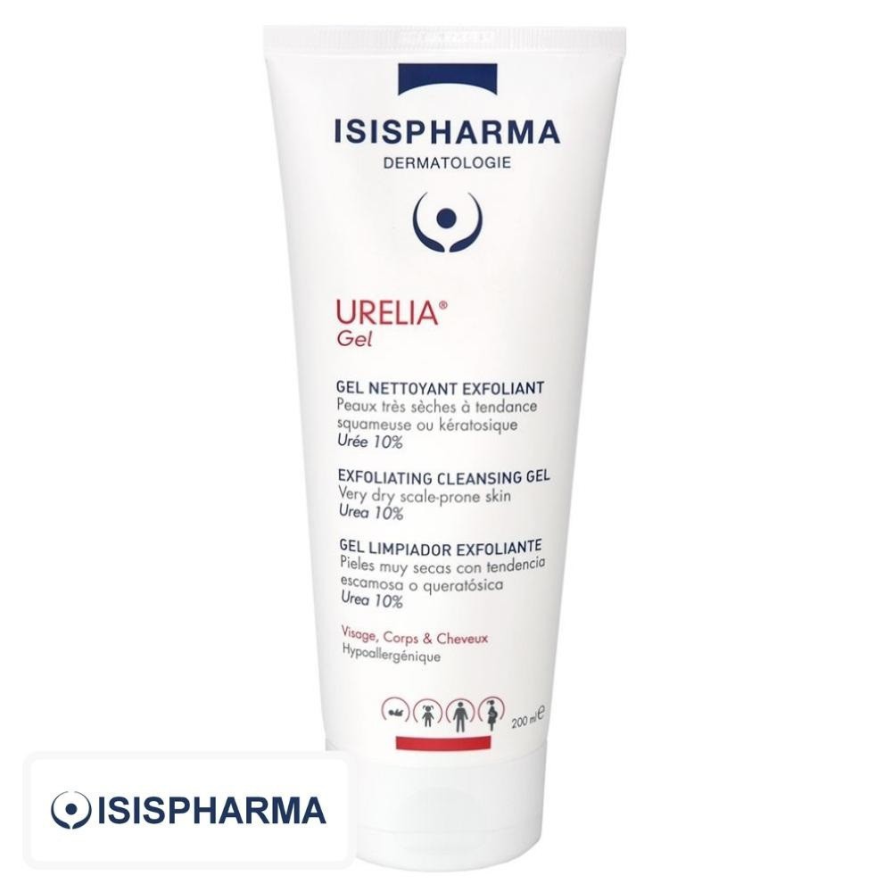 Isispharma Urelia Gel Nettoyant Exfoliant – 200ml