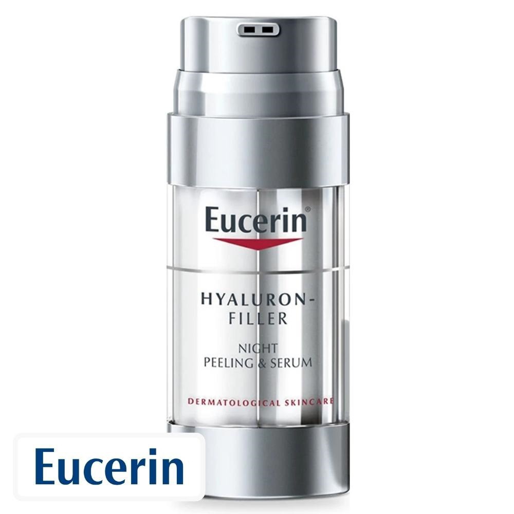 Eucerin Hyaluron-Filler Peeling & Sérum de Nuit Anti-Âge – 30ml