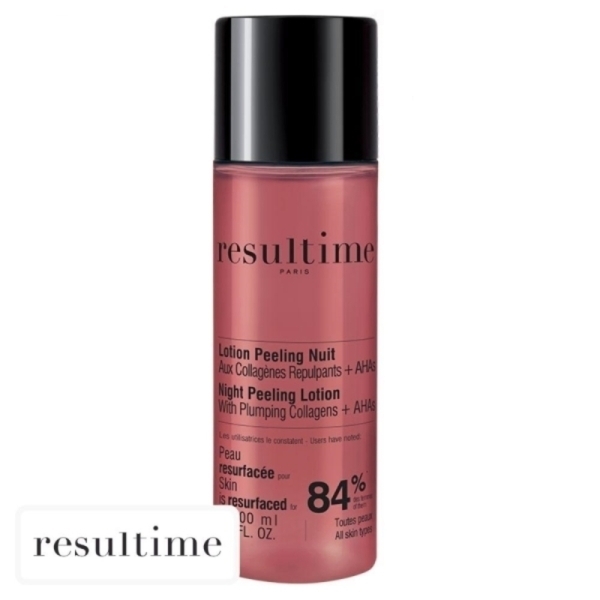 Resultime Lotion Peeling Nuit aux Collagènes Repulpants 4HAs – 100ml