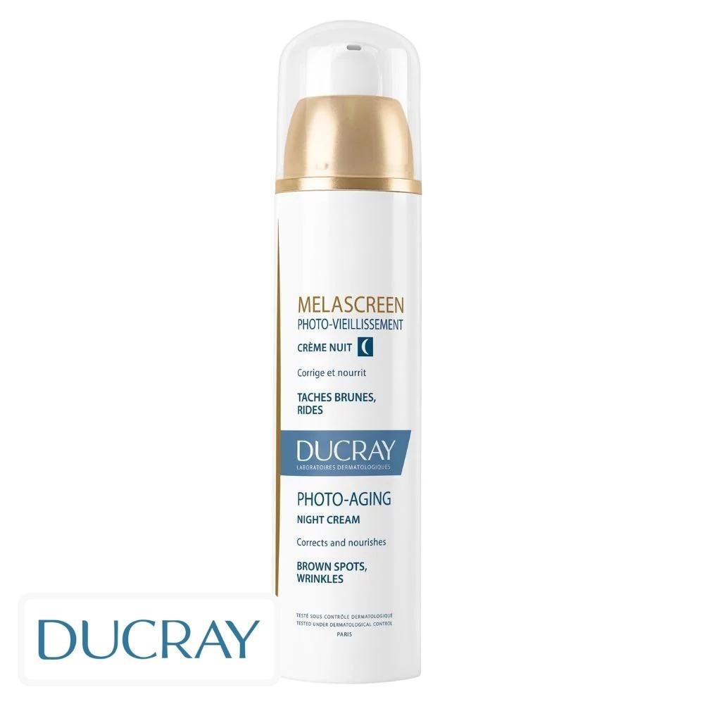 Ducray Melascreen Photo-Vieillissement Crème Nuit Anti-Taches Anti-Âge – 50ml