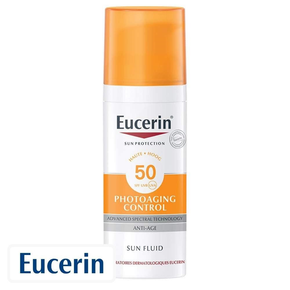 Eucerin Ecran Solaire Photoaging Control en Fluide Invisible Anti-Âge Spf50 – 50ml