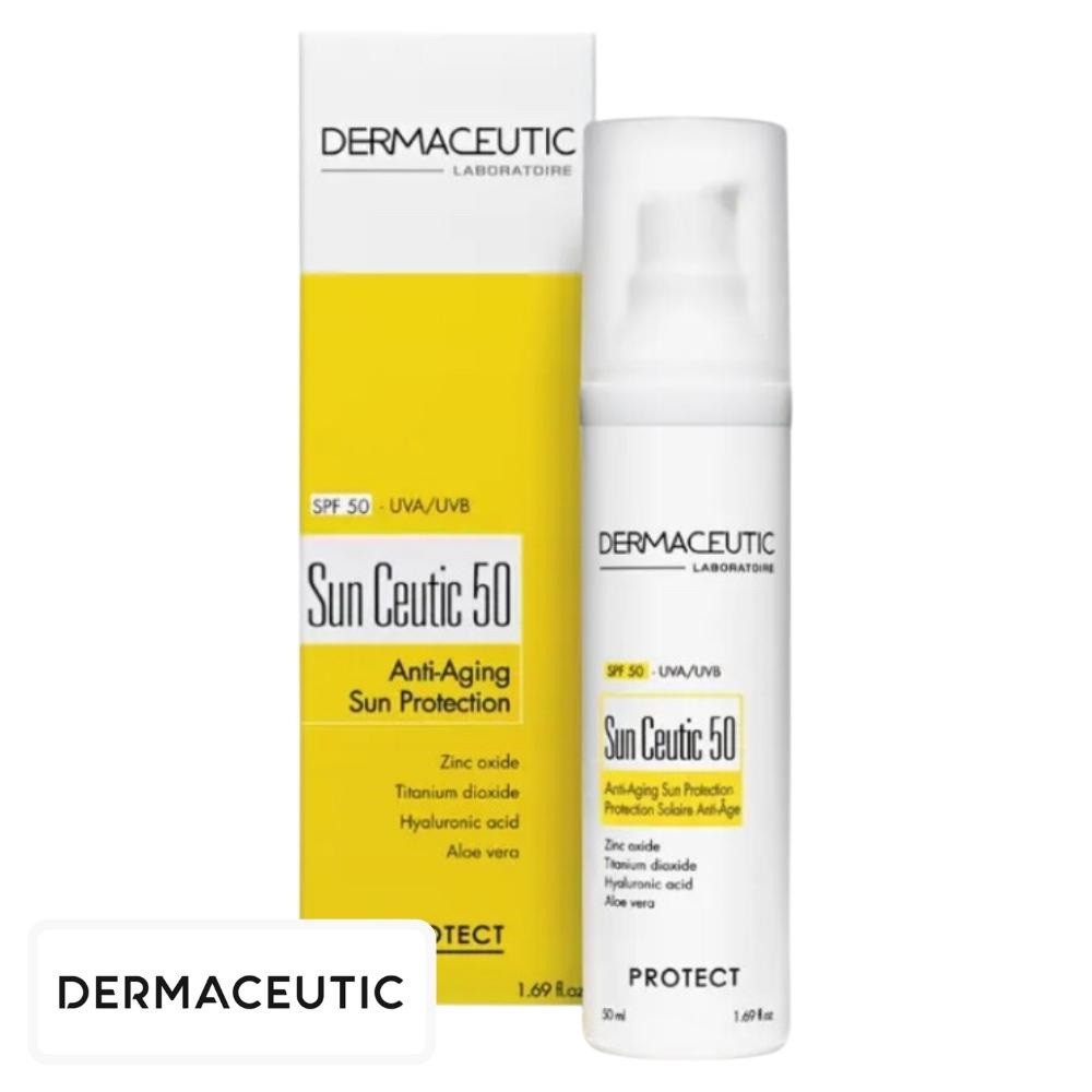 Dermaceutic Sun Ceutic Ecran Solaire Anti-Âge Invisible Spf50 – 50ml