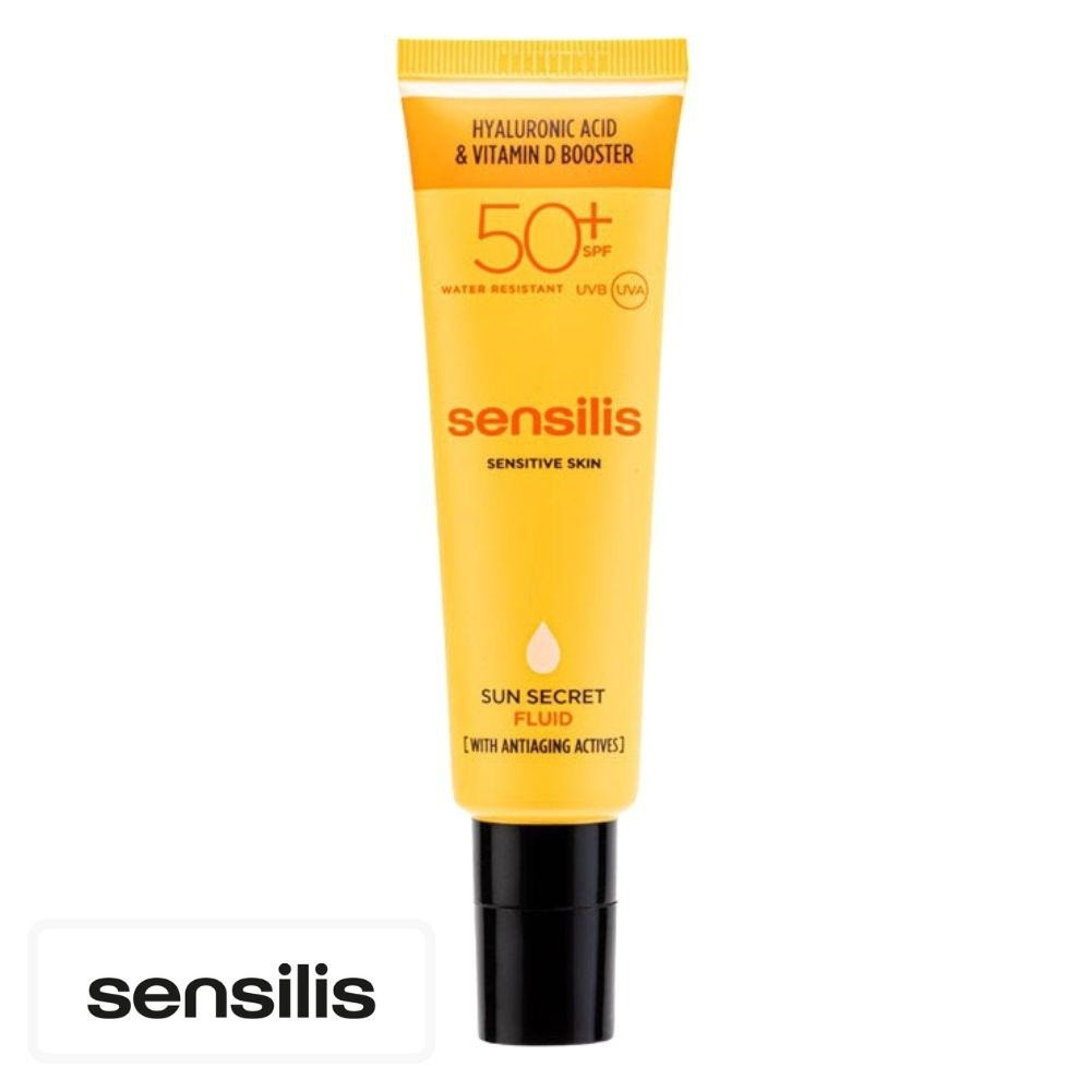 Sensilis Ecran Solaire Invisible en Fluide HA Anti-Âge Spf50 – 50ml