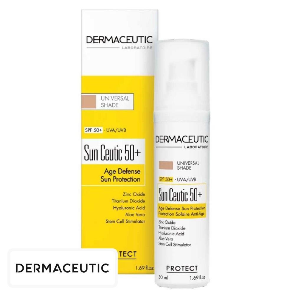 Dermaceutic Sun Ceutic Ecran Solaire Anti-Âge Teinté Spf50 – 50ml