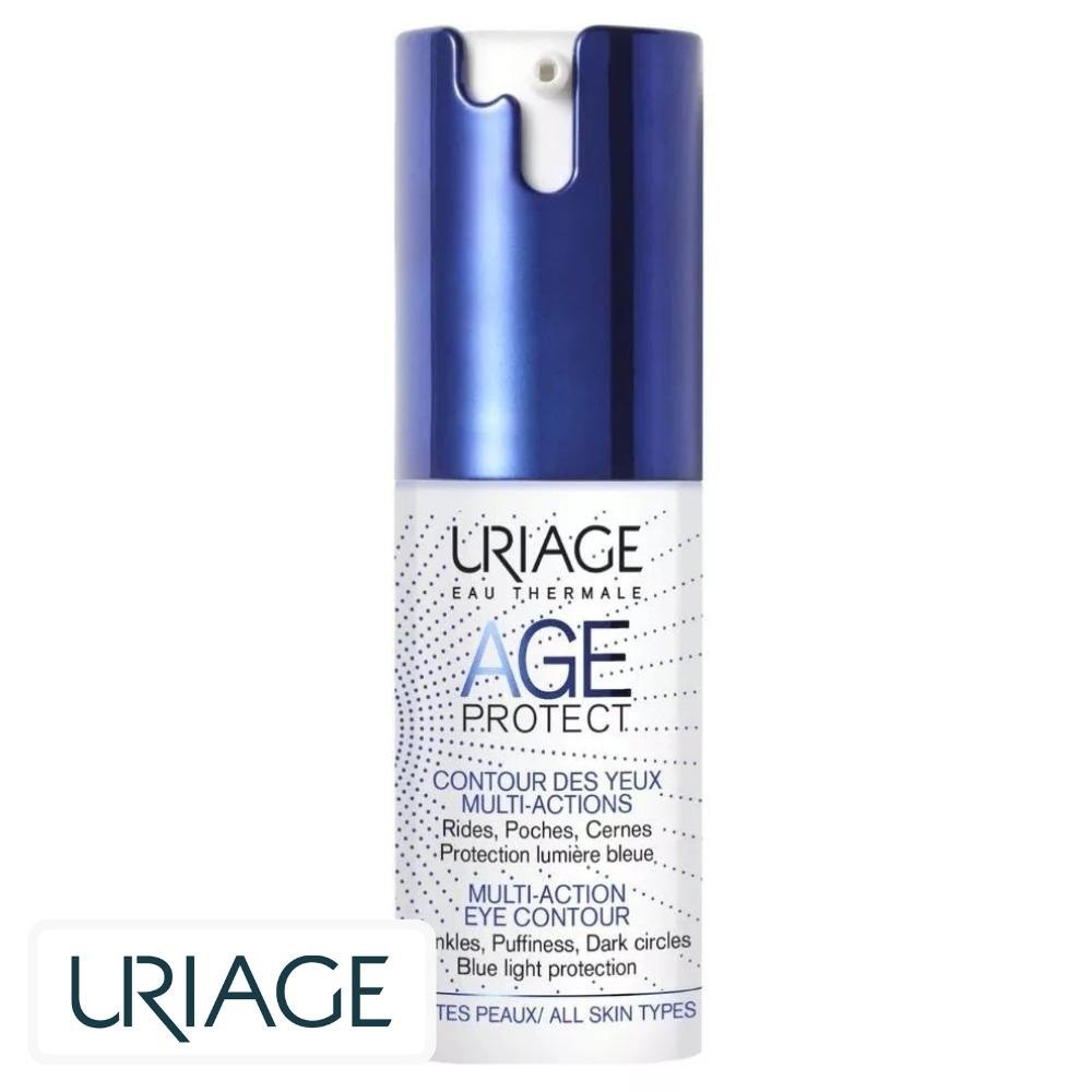 Uriage Age Protect Contour des Yeux Anti-Rides Multi-Actions – 15ml