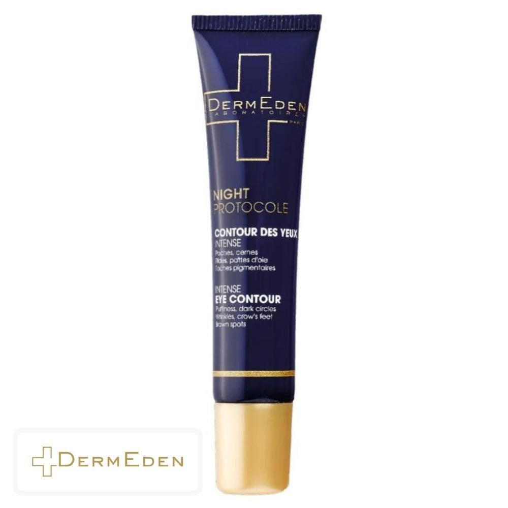 Dermeden Night Protocole Soin Contour des Yeux Anti-Rides & Cernes – 15ml