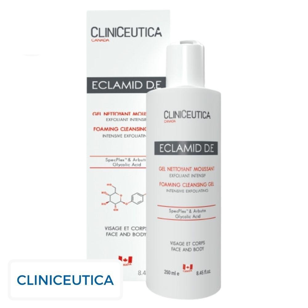 Cliniceutica Eclamid D.E Gel Nettoyant Moussant Exfoliant – 250ml