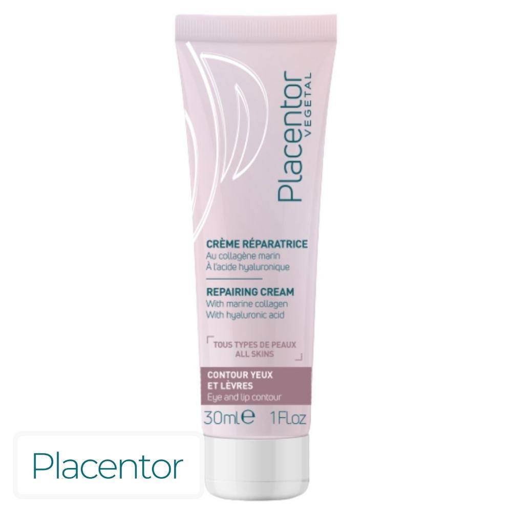 Placentor Crème Réparatrice Contour des Yeux & Lèvres – 30ml