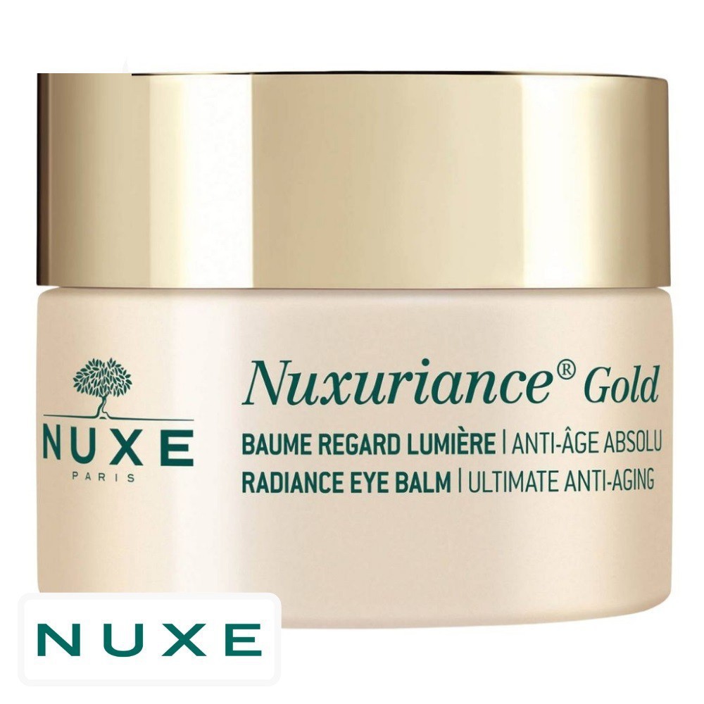 Nuxe Nuxuriance Gold Baume Regard Lumière Contour des Yeux Anti-Âge – 15ml