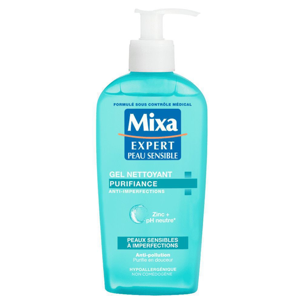 Mixa Expert Gel Nettoyant Purifiant Anti-Imperfections – 200ml